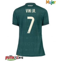 Camiseta Real Madrid Vinicius Junior #7 Visitante Equipación para mujer 2026-27 manga corta
